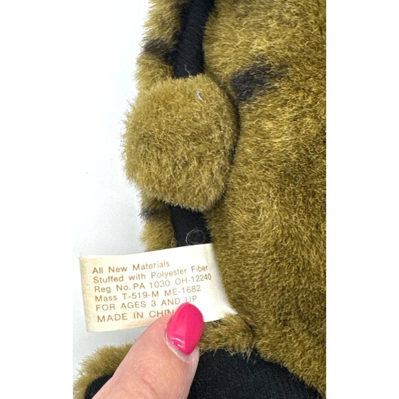 FIESTA 2195 Plush Stuffed Animal - 12" SEA TURTLE Brown - Picture 6 of 6